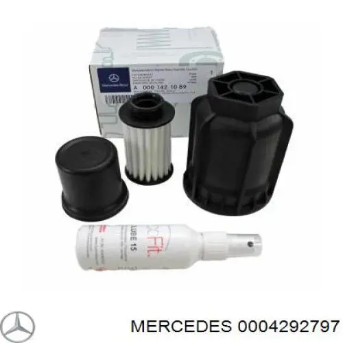 0004292797 Mercedes filtro del secador de aire (separador de agua y aceite (CAMIÓN))
