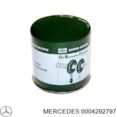 0004292797 Mercedes Filtro del desecador de aire (separador de agua y aceite) (camión)