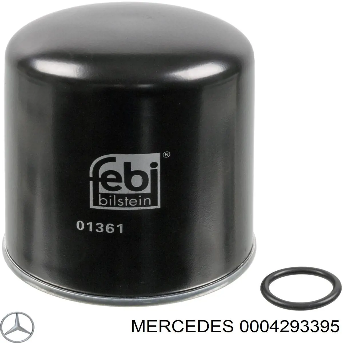 0004293395 Mercedes filtro del secador de aire (separador de agua y aceite (CAMIÓN))