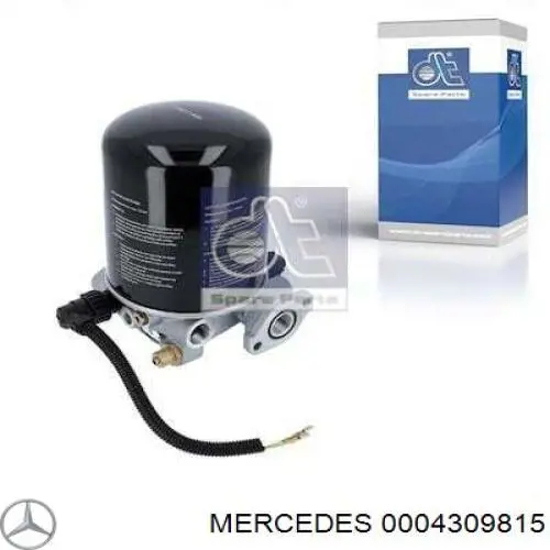 0004309815 Mercedes deshumificador de sistema neumatico