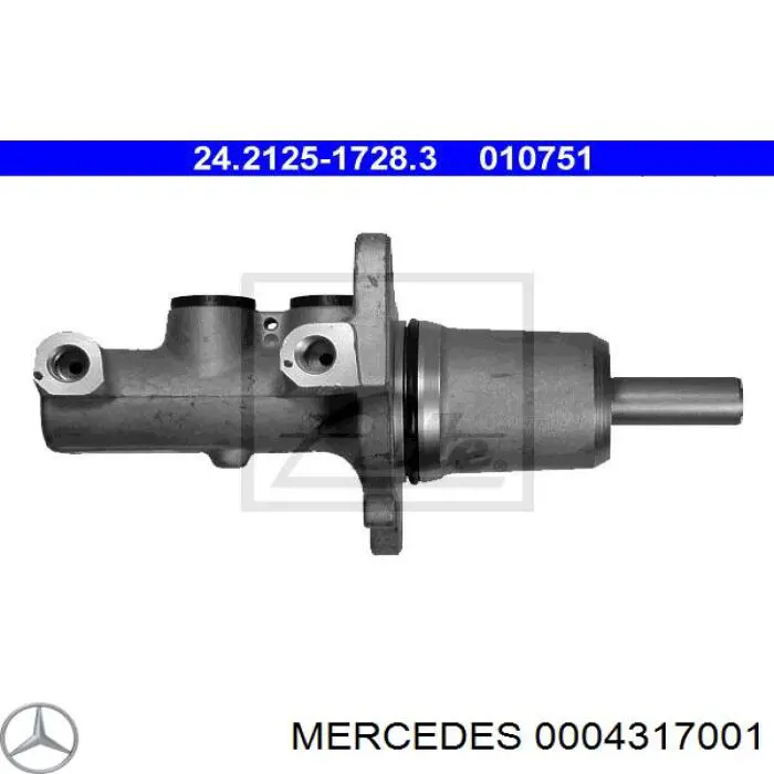 Cilindro maestro de frenos Mercedes 0004317001 precio, desde 78,38 EUR