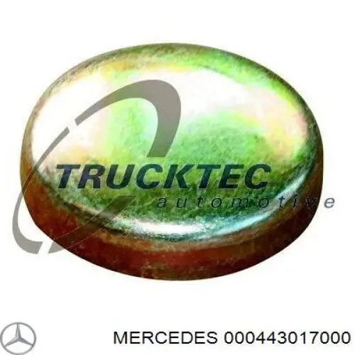 000443017000 Mercedes tapón de culata