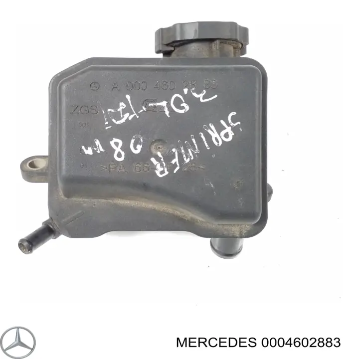 0004602883 Mercedes depósito de bomba de dirección hidráulica