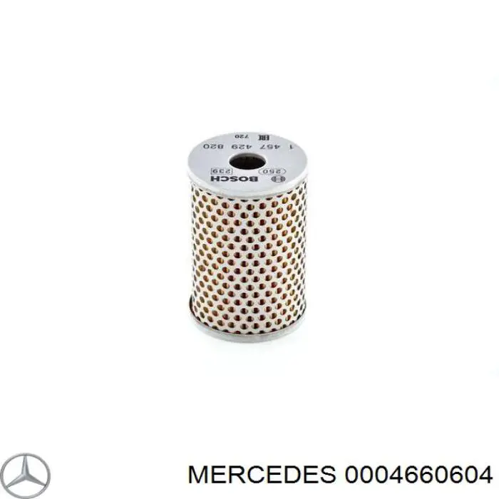0004660604 Mercedes filtro hidráulico, dirección