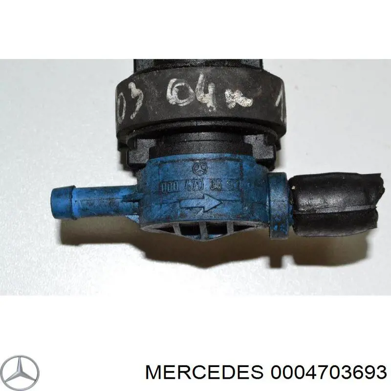 0004703693 Mercedes valvula de adsorcion de vapor de combustible