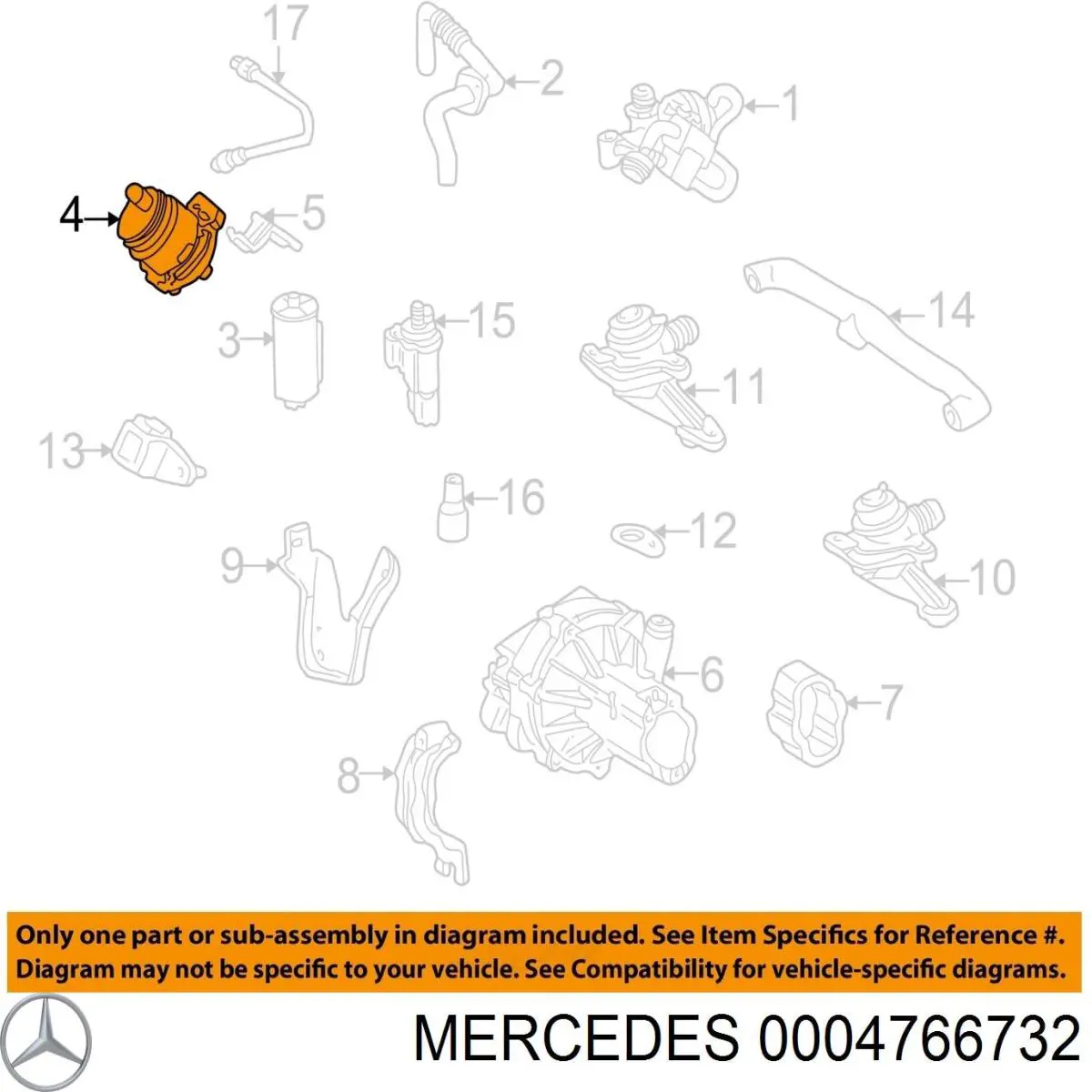 0004766732 Mercedes