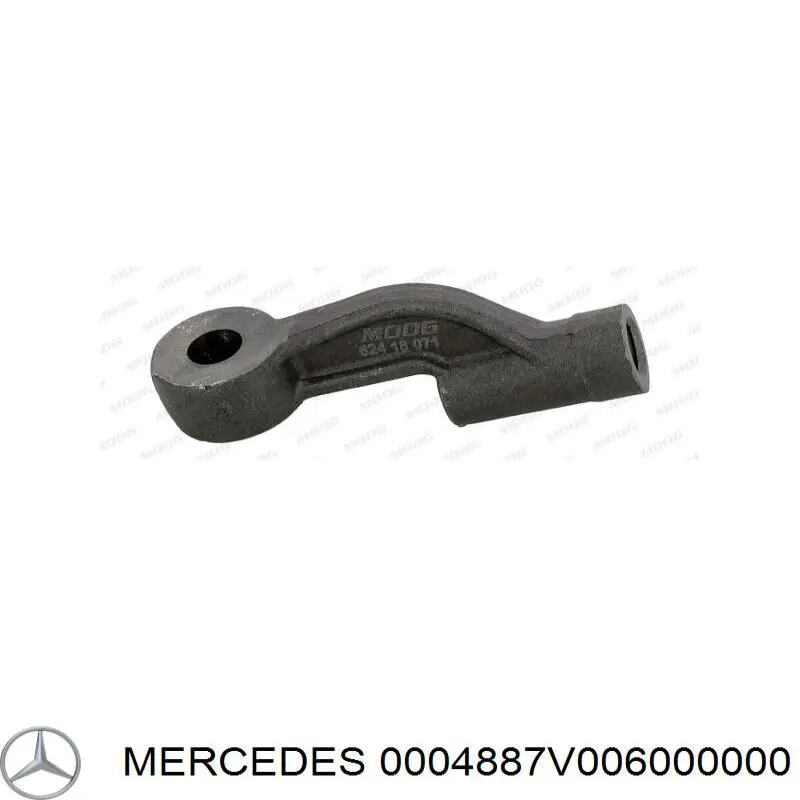 0004887V006000000 Mercedes rótula barra de acoplamiento exterior