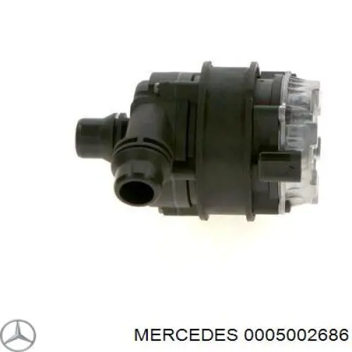 Bomba de agua del inversor 0005002686 Mercedes