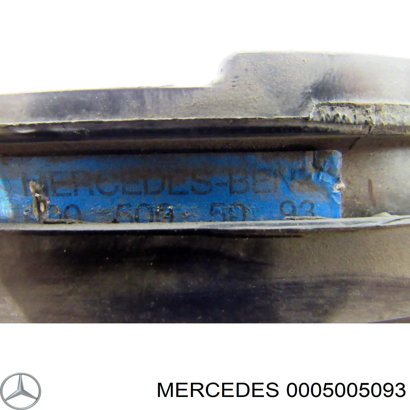 0005005093 Mercedes ventilador (rodete +motor refrigeración del motor con electromotor completo)