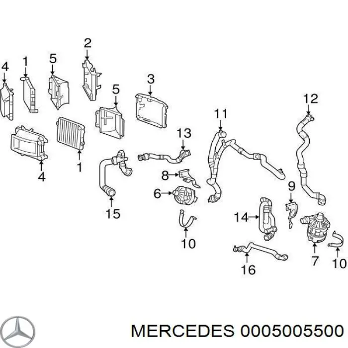 0005005500 Mercedes