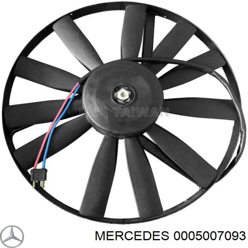 Ventilador de radiador Mercedes 0005007093 precio, desde 100,31 EUR