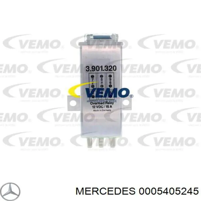 Relé de alta corriente Mercedes 0005405245 precio, desde 87,85 EUR
