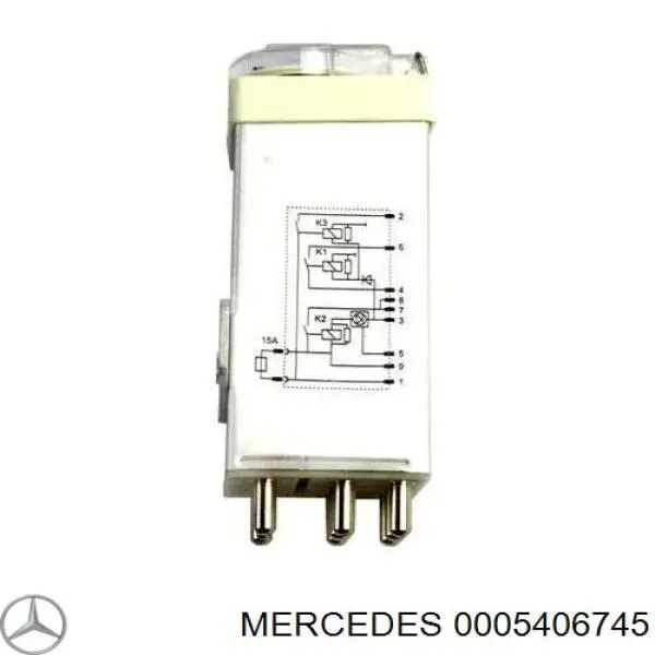 0005406745 Mercedes regulador del alternador