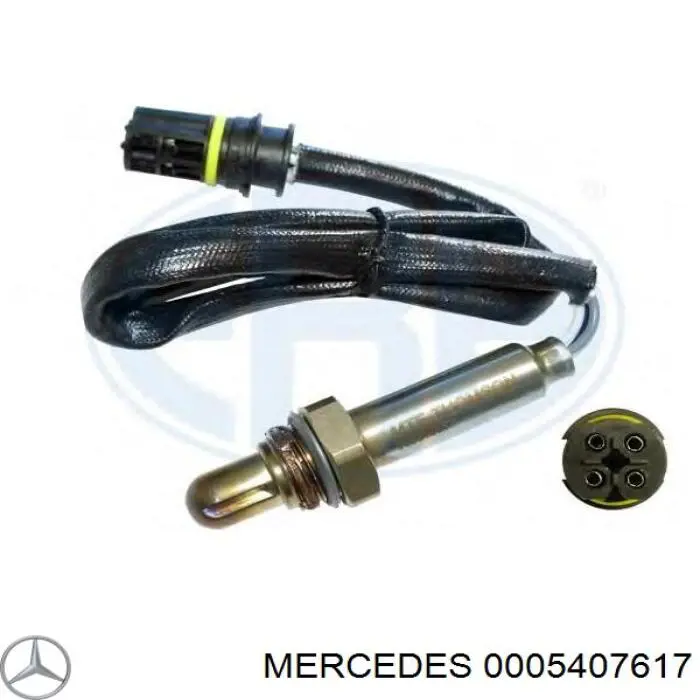 Sonda lambda, sensor de oxígeno antes del catalizador derecho Mercedes 0005407617