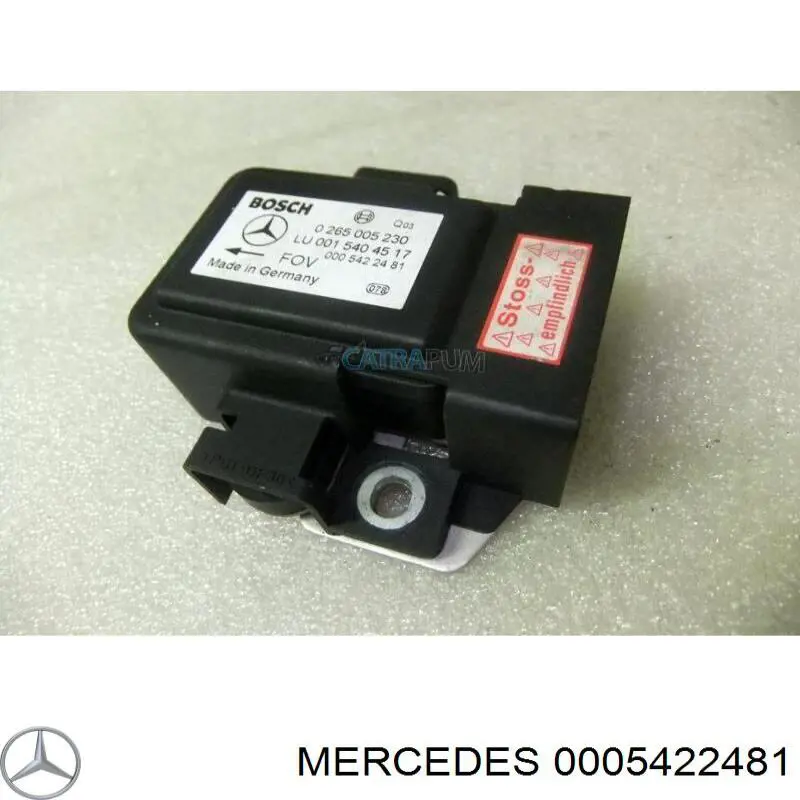 Sensor de Aceleracion lateral (esp) para Mercedes CLK (C208)