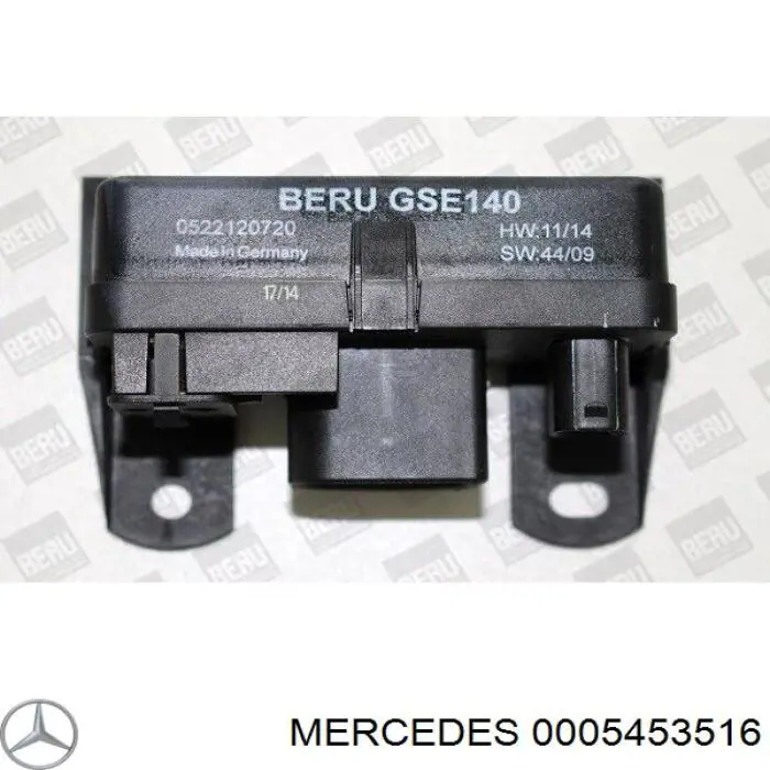 Relé de bujía de precalentamiento Mercedes E S211