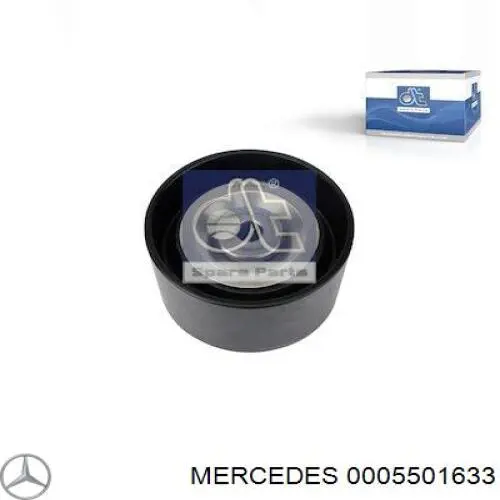 0005501633 Mercedes Polea guía correa poli V
