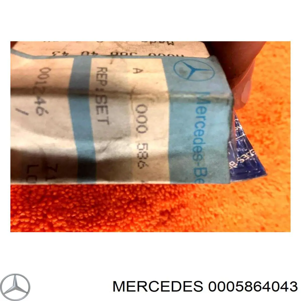 0005864043 Mercedes junta, bomba de vacío