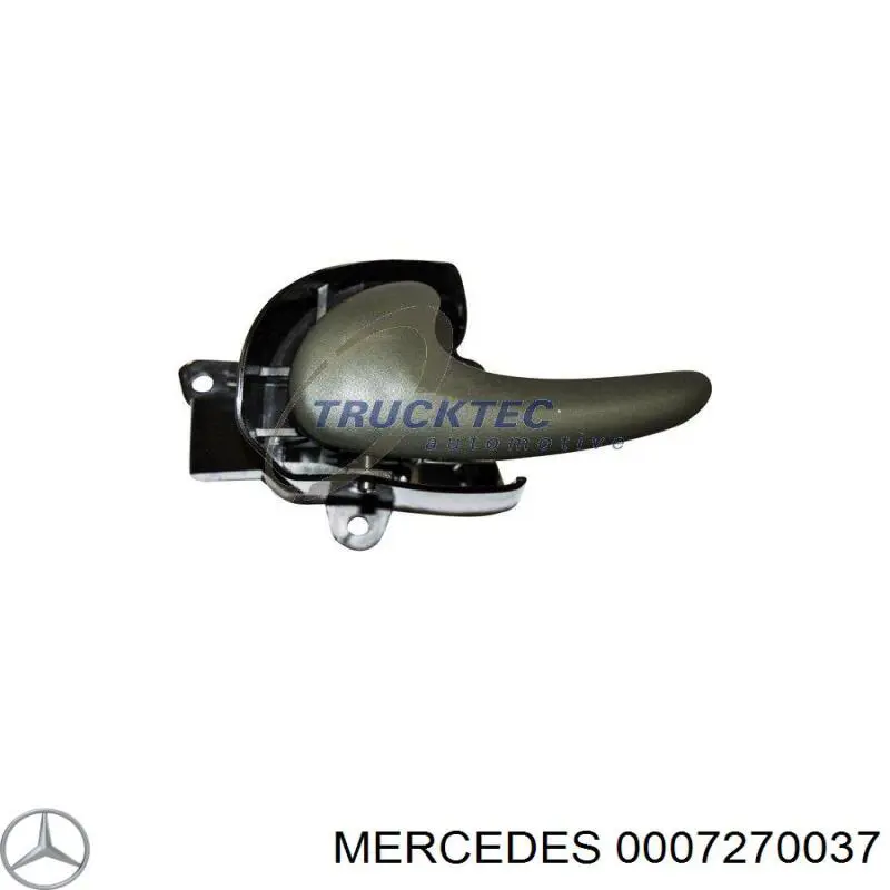 0007270037 Mercedes manecilla de puerta, equipamiento habitáculo, delantera izquierda
