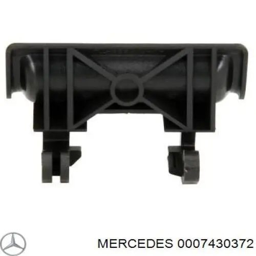 0007430372 Mercedes tirador de puerta de maletero exterior