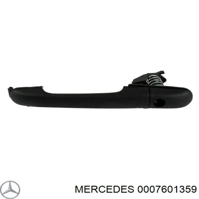 0007601359 Mercedes tirador de puerta exterior delantero