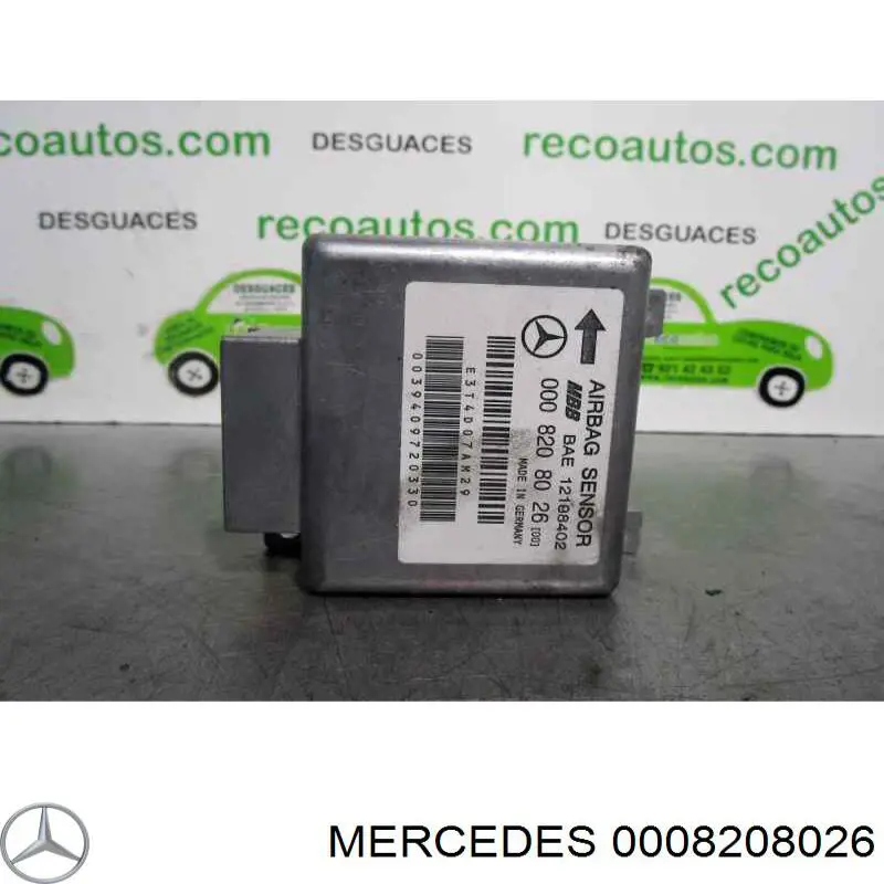 0008208026 Mercedes sensor airbag delantero