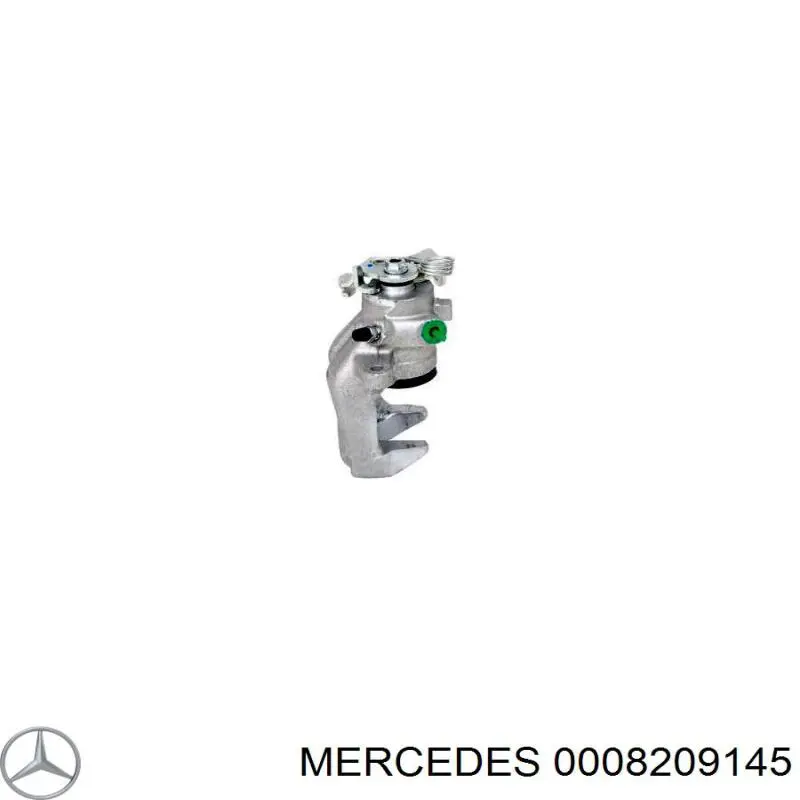 0008209145 Mercedes limpiaparabrisas de luna delantera conductor