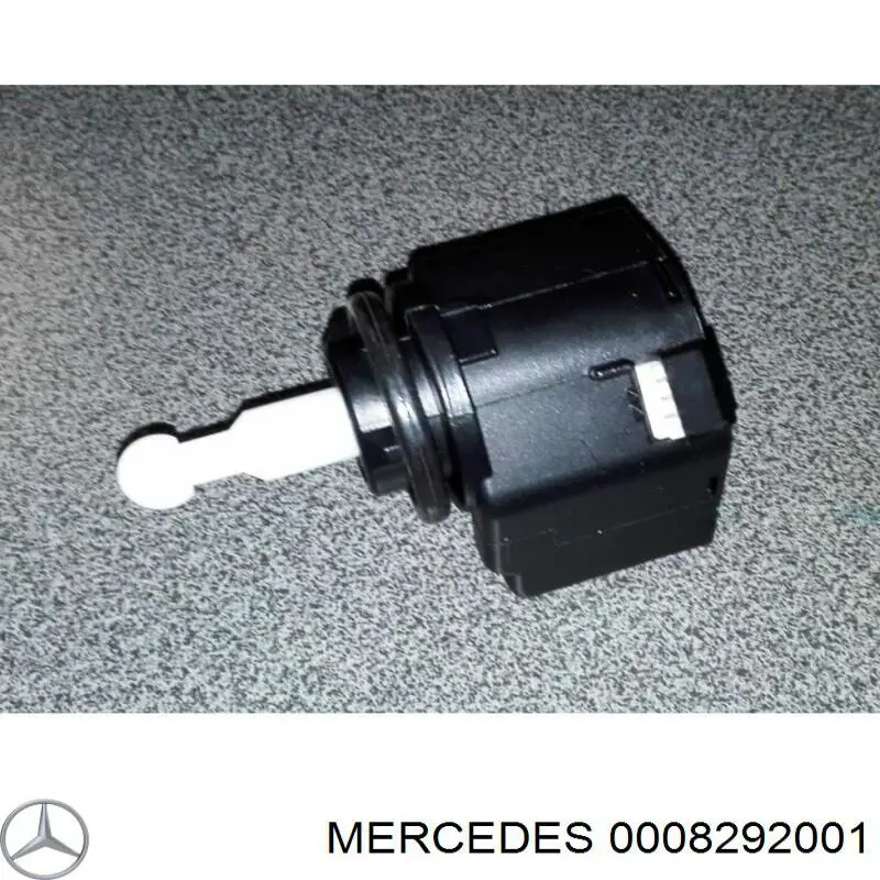 0008292001 Mercedes elemento de regulación, regulación del alcance de faros