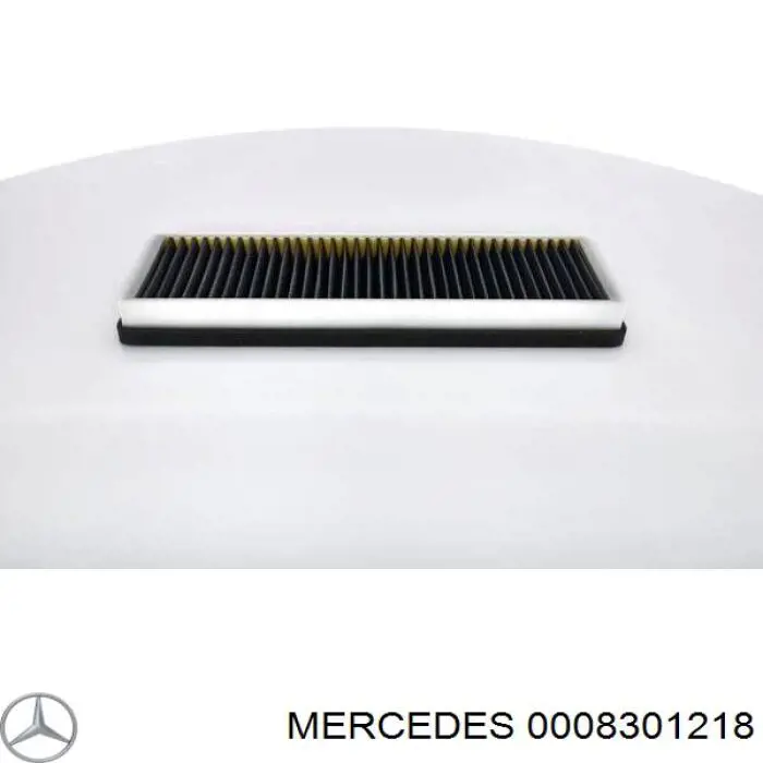 0008301218 Mercedes filtro habitáculo