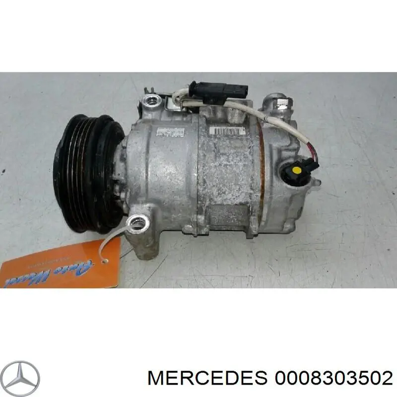 0008303502 Mercedes compresor de aire acondicionado