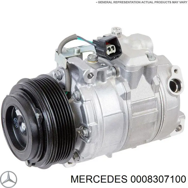 0008307100 Mercedes compresor de aire acondicionado