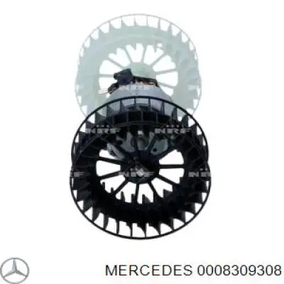 0008309308 Mercedes Ventilador de habitáculo