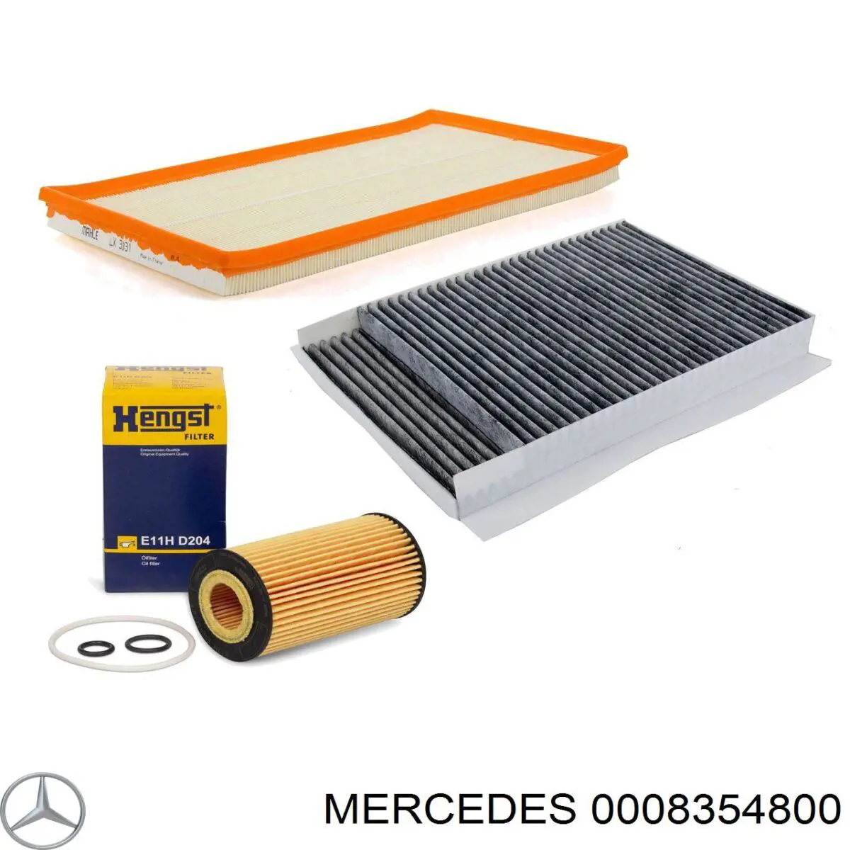 Filtro de habitáculo 0008354800 Mercedes