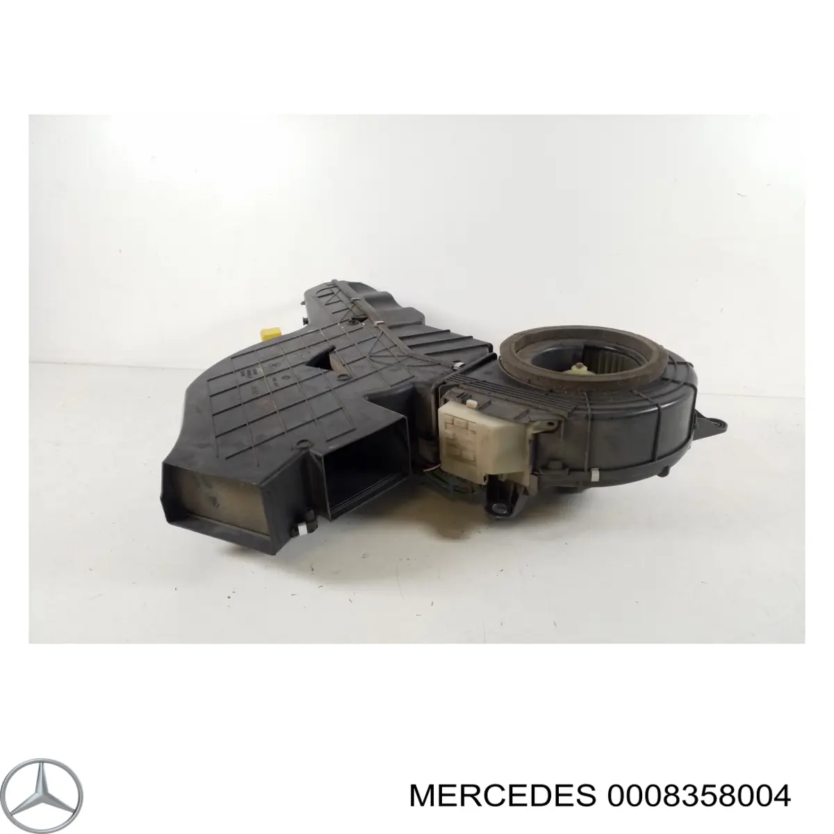 0008358004 Mercedes motor ventilador trasero de la estufa (calentador interno)