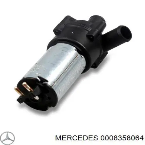 0008358064 Mercedes bomba de agua, adicional eléctrico