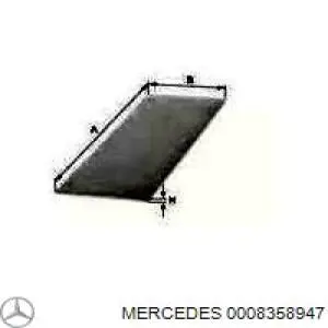 0008358947 Mercedes filtro habitáculo