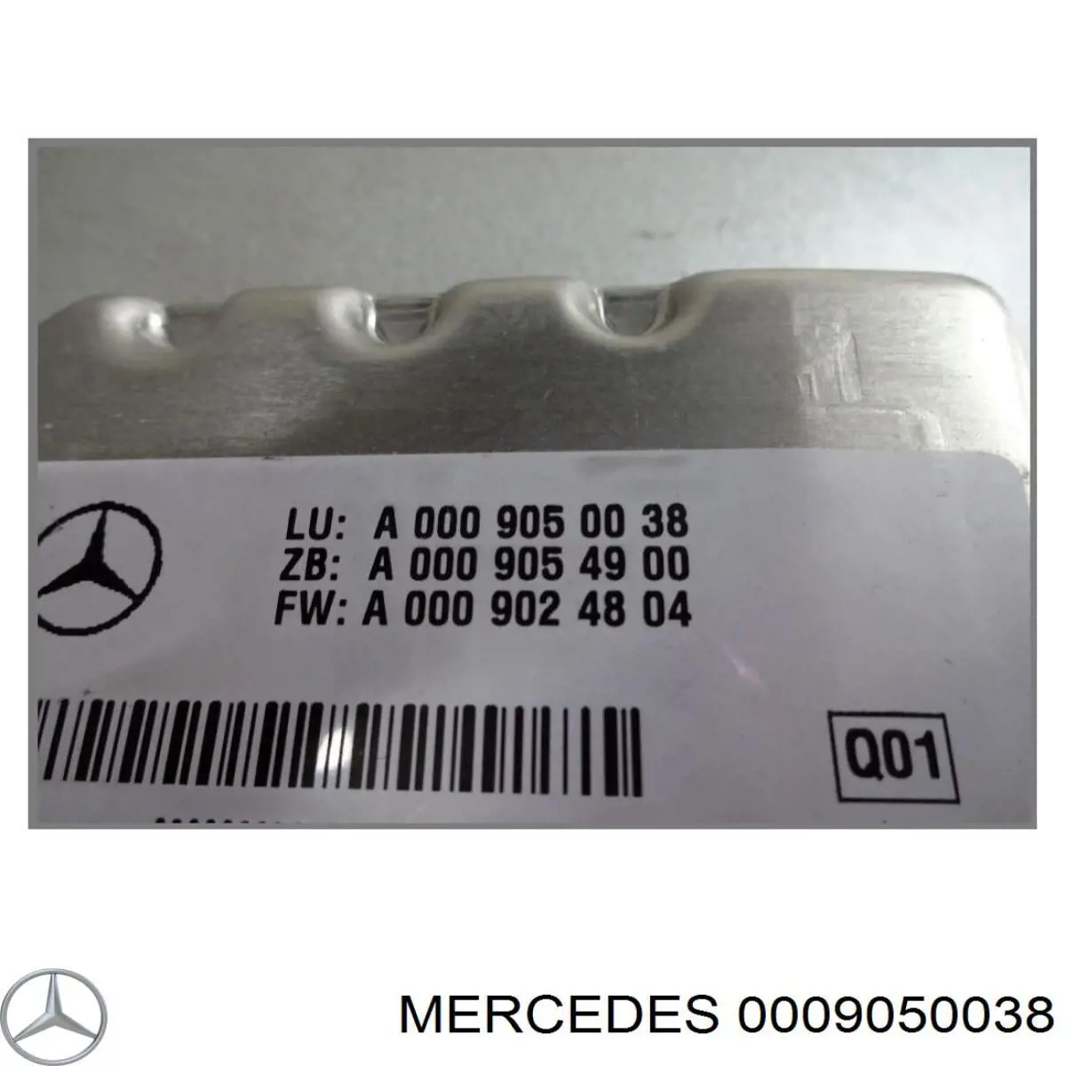 A000905033828 Mercedes módulo de control de la cámara