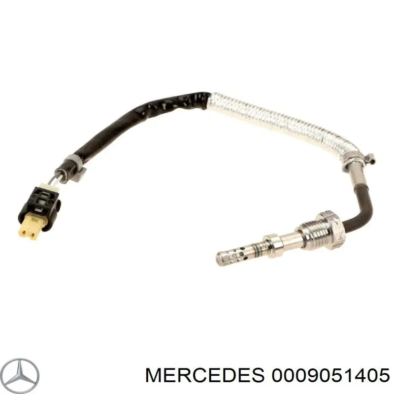 0009051405 Mercedes sensor de temperatura, gas de escape, antes de turbina