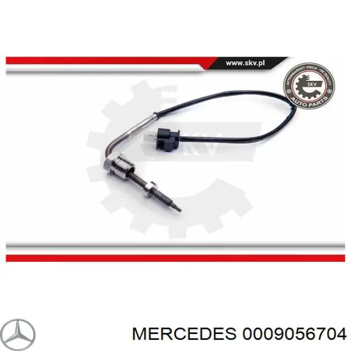 Comprar 0009056704 Mercedes Sensor de temperatura de gases de escape antes de la turbina