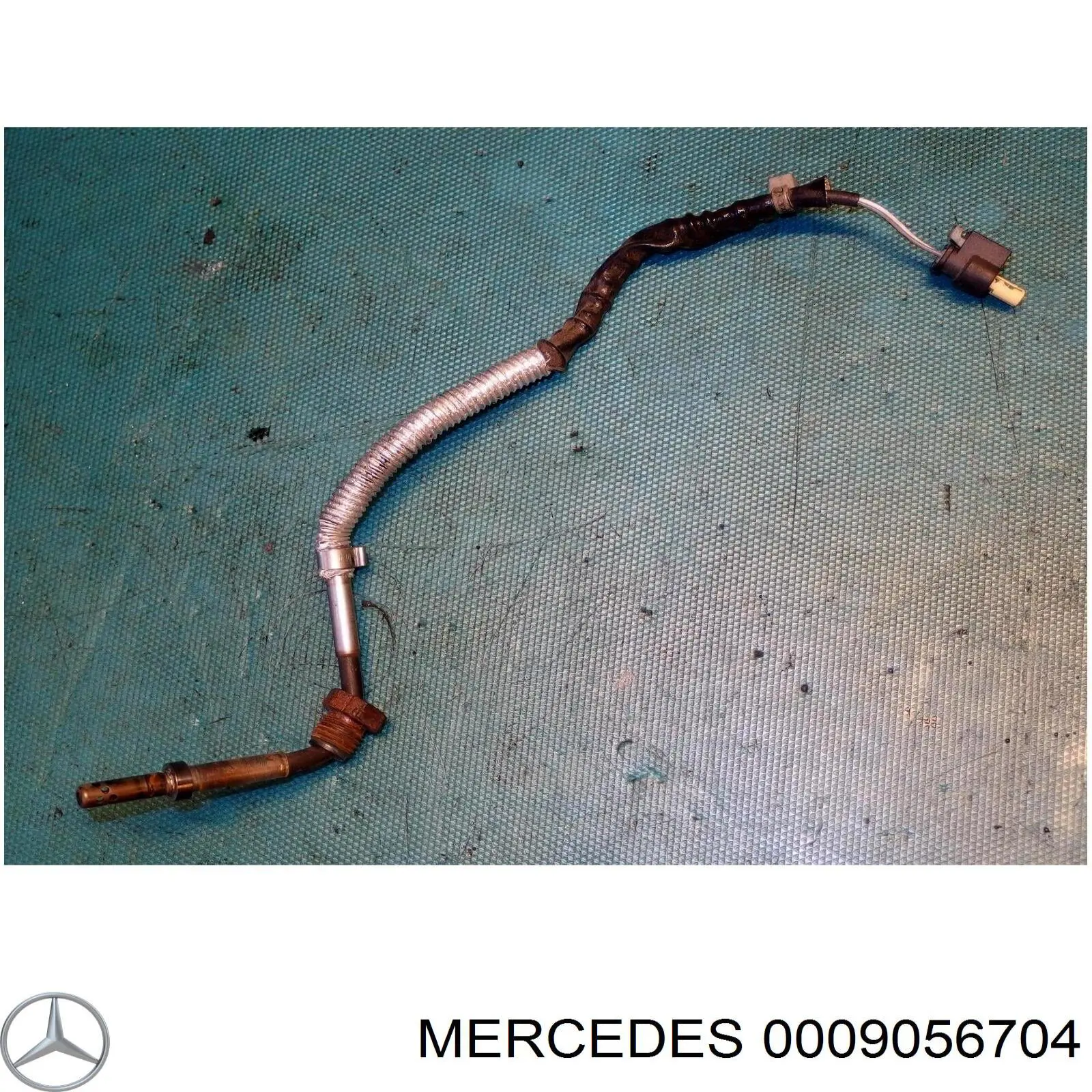 0009056704 Mercedes sensor de temperatura, gas de escape, antes de turbina