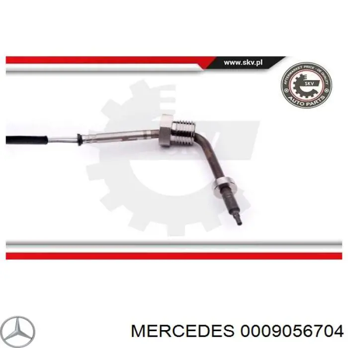 Sensor de temperatura de gases de escape antes de la turbina Mercedes 0009056704 precio, desde 68,06 EUR