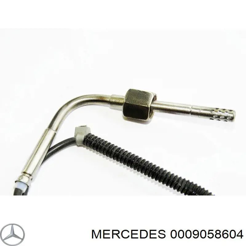 0009058604 Mercedes sensor de temperatura, gas de escape, antes de catalizador