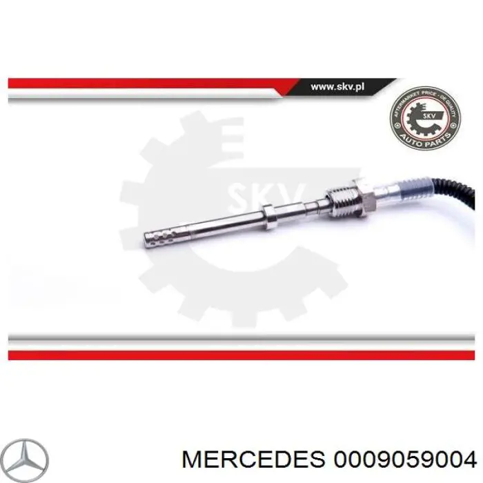 Sensor de temperatura de gases de escape después del catalizador Mercedes 0009059004 precio, desde 69,70 EUR