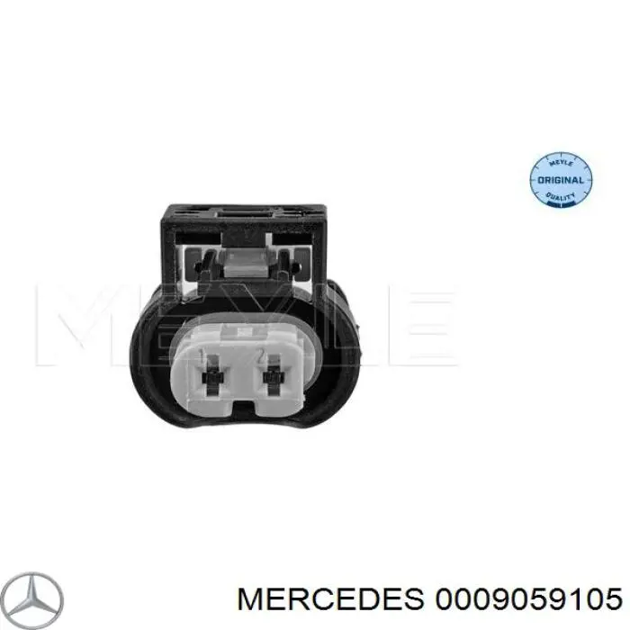 0009059105 Mercedes sensor de temperatura, gas de escape, en catalizador