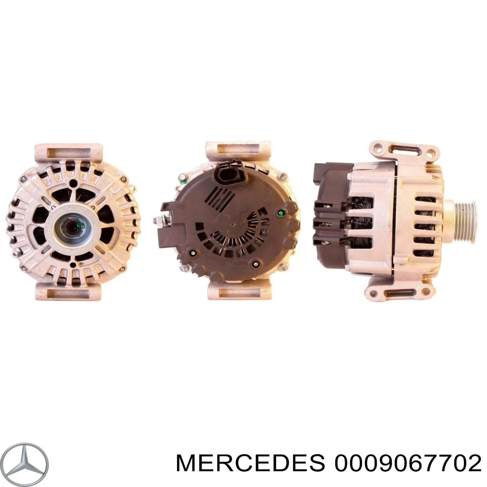 0009067702 Mercedes alternador