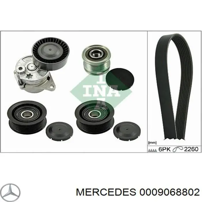 Generador Mercedes 0009068802