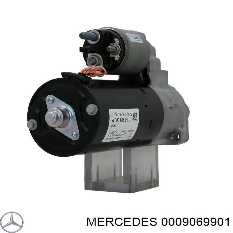 0009069901 Mercedes motor de arranque