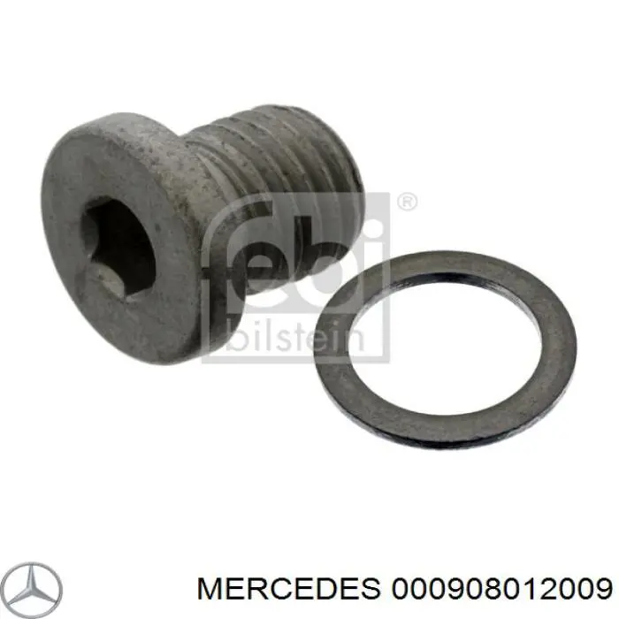 000908012009 Mercedes tornillo obturador caja de cambios