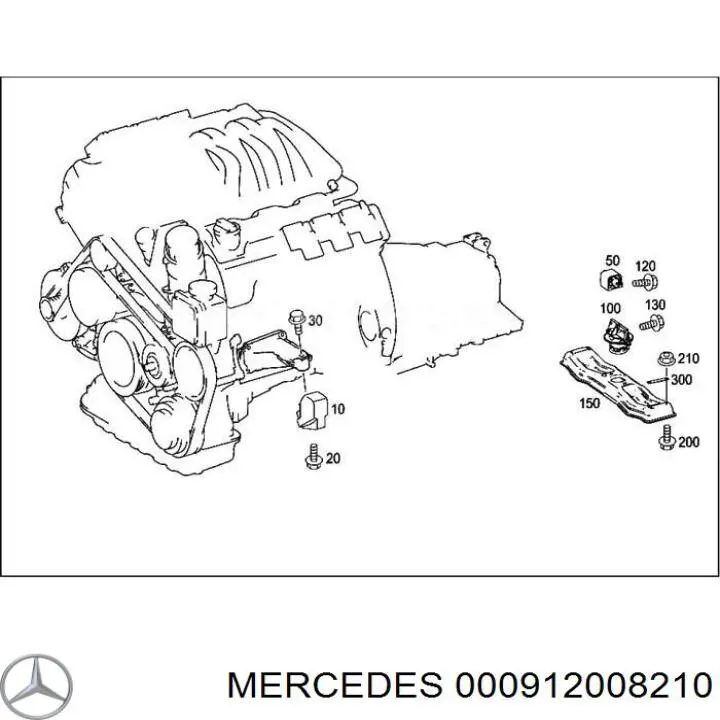 N000912008210 Mercedes