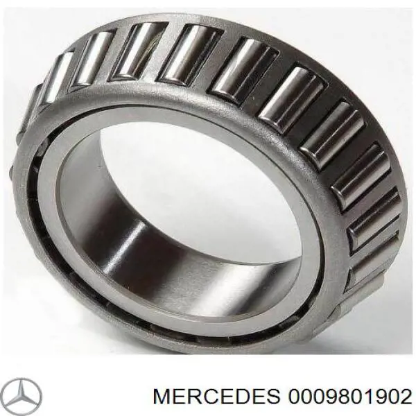 0009801902 Mercedes cojinete de diferencial, eje trasero